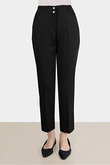Alvina Pipe-Style Pants 70350