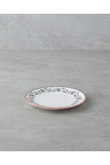 English Home Colorful Charmsy Bone Porcelain Cake Plate 19 cm