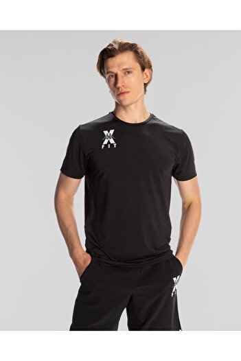 Kappa Ανδρικό μπλουζάκι με κανονική εφαρμογή Kombat Wkt Ello Xfit