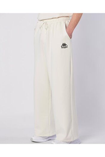 Kappa Porte Pant Erkek Ekru  Comfort Fit Eşofman Altı