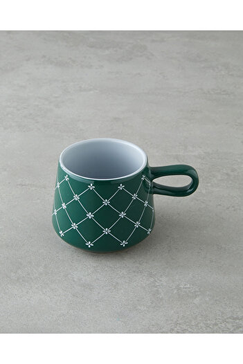 English Home Rootix Stoneware Kupa 340 ml Koyu Yeşil