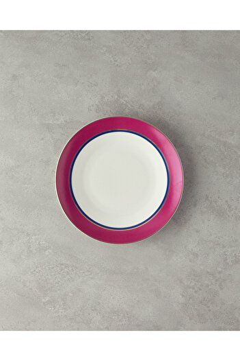 English Home Fuchsia Carny Bone Porcelain Serving Plate - 25 cm
