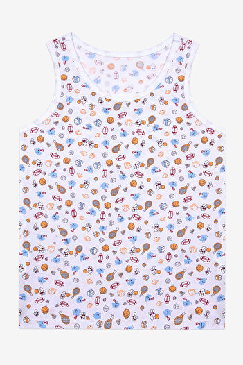 Penti Boy's Sporty 2-Piece Multicolored Undershirt