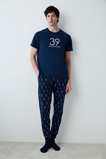 Penti West Pier Pyjama-Set mit mehrfarbigen Hosen