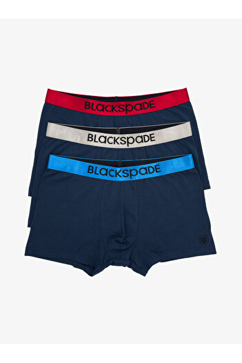 Blackspade Чоловічі боксери, набір з 3 штук, Modern Basics 9470 - Синій