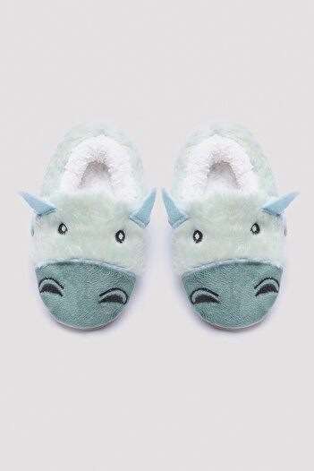 Penti Boy's Green Dragon Booties