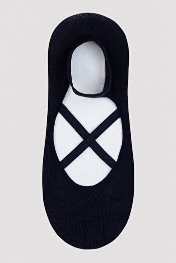 Penti Cross Navy Blue Pilates&Yoga Socks