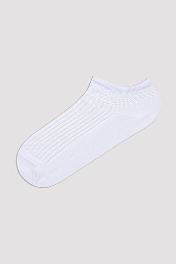 Penti Basic Colosio White 3 Piece Booties Socks