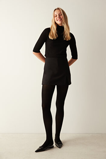 Penti Cashmere Black Pantyhose