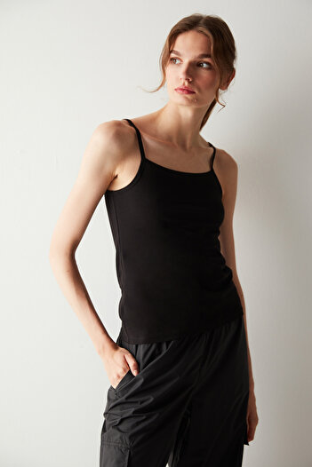 Penti Basic Cami Black Tank Top