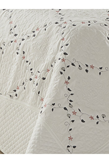 eco concept Single Bedspread, Embroidered Bedspread, Casual Bedspread, Quilted Bedspread