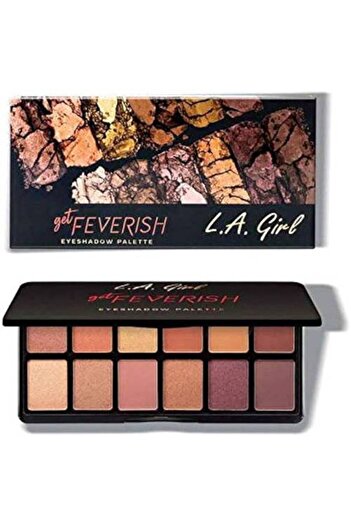L.A. Girl Jet Set Vivid Eyeshadow Palette by GES 415 Multicolor 12g