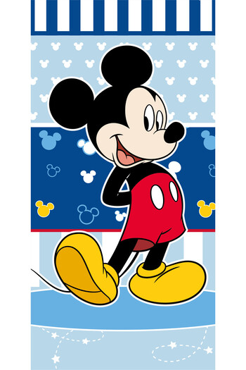Mickey Mouse Disney Mickey Blue bath towel, beach towel 70x140cm