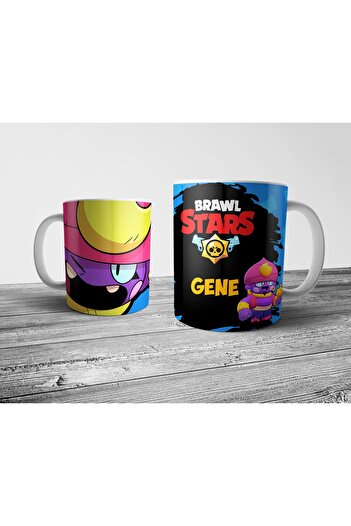 Pixxa Brawl Stars Gene Mug