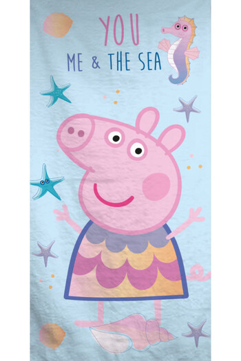 Peppa Pig Peppa Pig & the Sea bath towel, beach towel 70x140cm