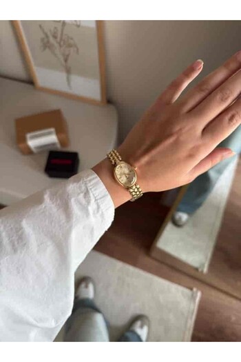 RoseandRoses Aria Vintage Model Women's Wristwatch Gold (Gold Dial)