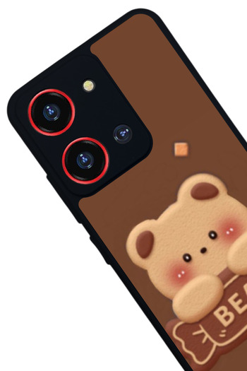 Reeder S19 Max Pro S Zoom Compatible Printed, Matte Black, Soft Silicone, Protective, Shock Absorbing Cover, Case