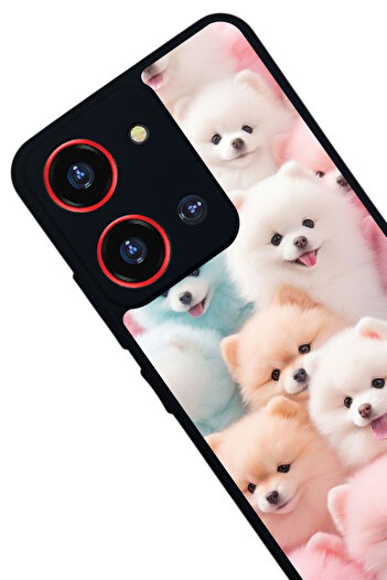 Reeder S19 Max Pro S 108 Mp Compatible Printed, Matte Black, Soft Silicone, Protective, Shock Absorbing Cover, Case