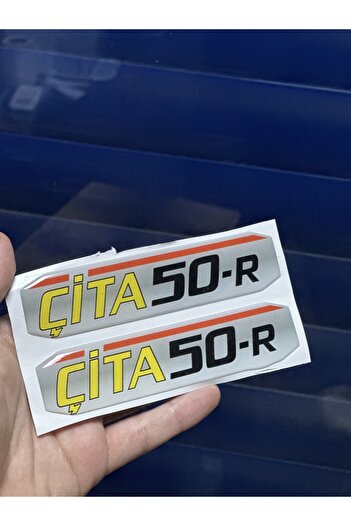 Palas Motor Motorcycle Side Cover Sticker Cheetah 50 R Logo Drop Sticker (Inflatable Sticker)
