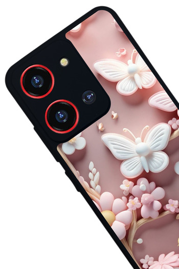 Reeder S19 Max Pro S Zoom Compatible Printed, Matte Black, Soft Silicone, Protective, Shock Absorbing Cover, Case