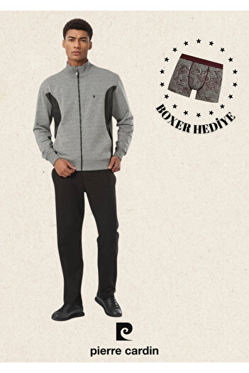 Pierre Cardin Men's Clothing Cotton Regular Fit Tracksuit Set (Modal Boxer Gift) L1.Pc.700.0.001