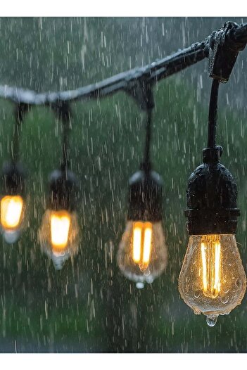 HAMER 100m bulb contracts with 200 weatherproof bulb bases