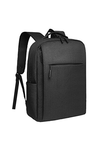 Baronn Smart backpack, Baronn, USB port, 2 zippers, compartmentalized, water resistant, 42 x 34 x 12 cm, Neg