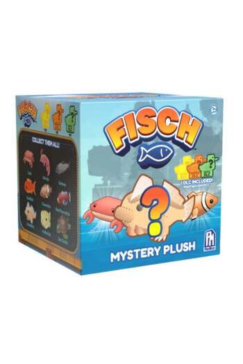 Fisch Collectible Plush 4-Inches, Series 1 (Style & Color May Vary)