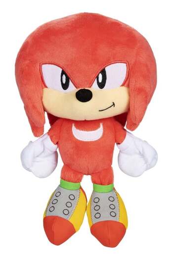 SONIC THE HEDGEHOG 9" Basic Plush â€“ Knuckles (Polygbag 4L)