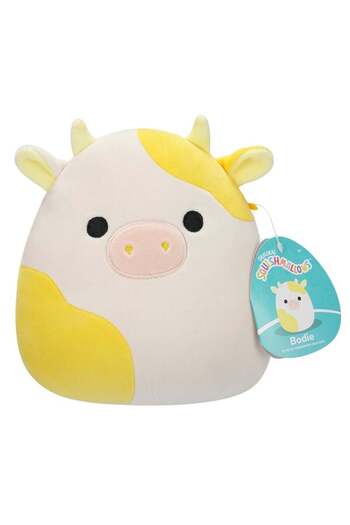 Squishmallows Little Plush 7.5 inch Bodie Yellow and White Cow Officially Licensed Kellytoy Plush To