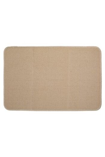SHOPIENS Bathroom Rug Beige 60 x 40 cm