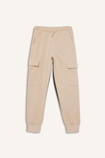 DeFacto Boy's Elastic Waist Cargo Sweatpants F4171A825Wn