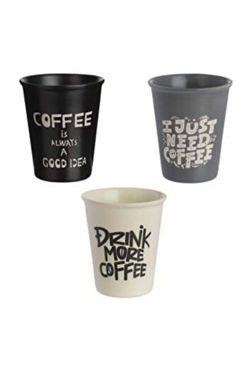 SHOPIENS Mini Espresso Ceramic Cup with Print 110 ml