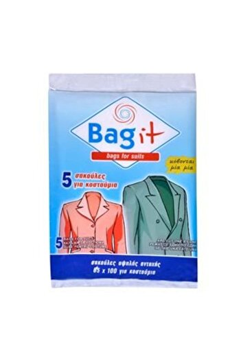 Jumbo Transparent Storage Covers for Suits 65 x 100 cm - 5 pcs