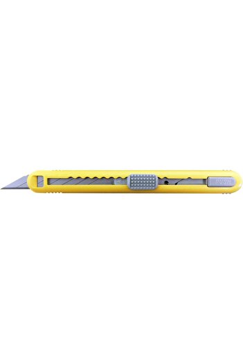 NT CUTTER ABS Grip 30-Degree Multi-Blade Cartridge Knife (A-553P), Yellow