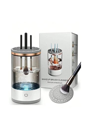 OEM Electric Makeup Brush Cleaning and Drying Device – 8 Adapters, Automatic Rotation