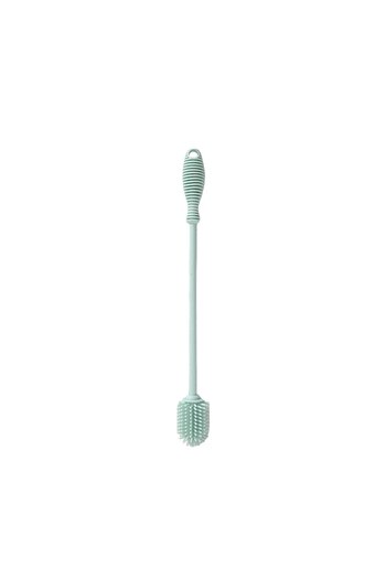 Choice green Integrated Baby Silicone Bottle Brush Water Cup Long Handle Silicone Cleaning Brush Vacuum Fla