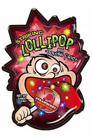Striking Lollipop 13.8g - STRAWBERRY FLV 13.8gX96