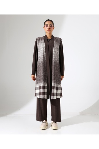 Fi'l Arz Fashion Women's Vest Three-Piece Plus Size Hijab Suit