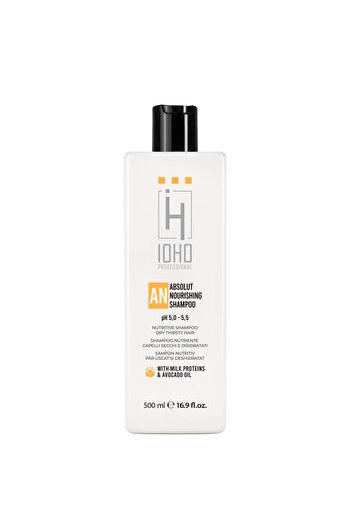 Ioho Professional Nourishing Shampoo for Dry Hair - Absolut Nourishing Shampoo 500ml -