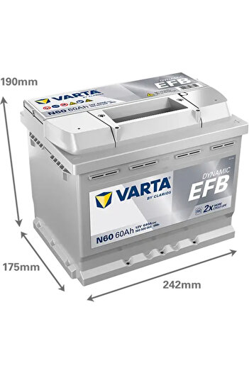Varta Starter battery RENAULT MEGANE IV hatchback (B9A/M/N_) 2015-2020