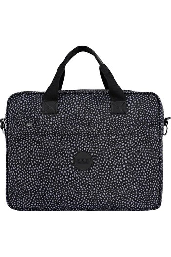 Caprice Collection Laptop Bag, 15.6" Padded Sleeve, Water-Resistant Nylon, Organiser Pockets & Shoul