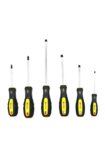 HI-TECH SANA Screwdriver Set - 6 Piece Precision Flathead & Phillips