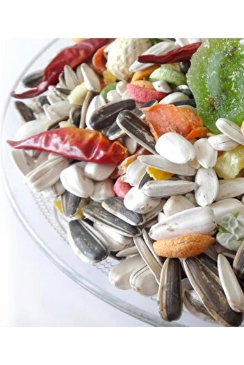 MyPetShop ® Premium Parrot Food Mix – 20+ Natural Ingredients | Fruits, Seeds & Veggies | 5kg for