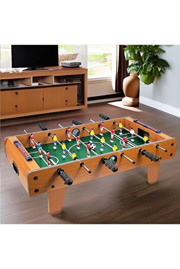 Crystals Foosball Game | Indoor Excitement, Easy Assembly, Premium Wood Finish, Realistic Play