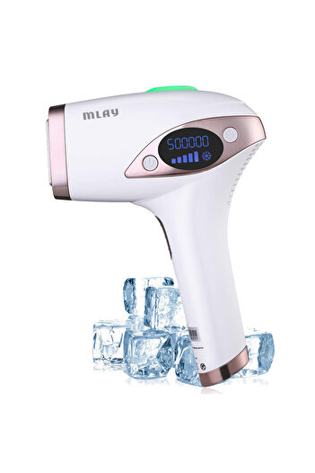 Mlay T4 Laser Hair Removal Cooling Painless Epilation 500000 Flashes Lens Can Not Replace