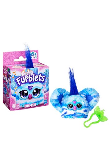 Furby Furblets Ooh-Koo Mini Friend, 45+ Sounds, Rock Music & Furbish Phrases, Electronic Plush Toys