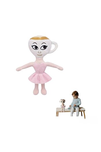 Virtual Trend Plush toy Ballerina Cappuccina, multicolor, 30 cm, Virtual Trend®