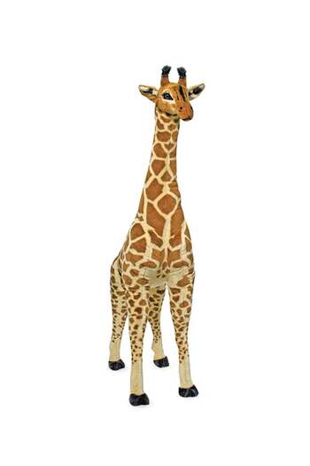 Melissa & Doug Giraffe – Lifelike Giant Plush Stuffed Animal – Over 4 Feet Tall with Realistic D