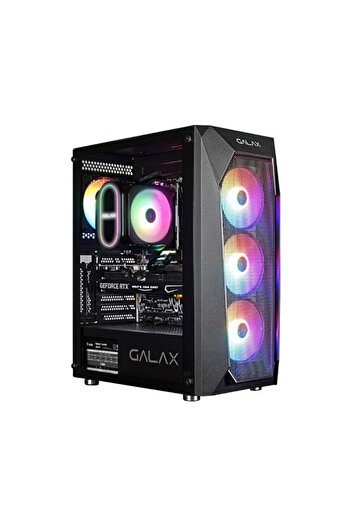 GALAX Budget Gaming PC i5-12400, RTX 3050 8GB, B760M DDR4, 16GB DDR4, 1TB SSD, ATX RGB Case, 650W PS